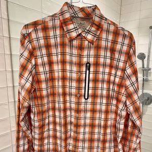 Men's LL Bean Cool Weave Shirt (Medium)